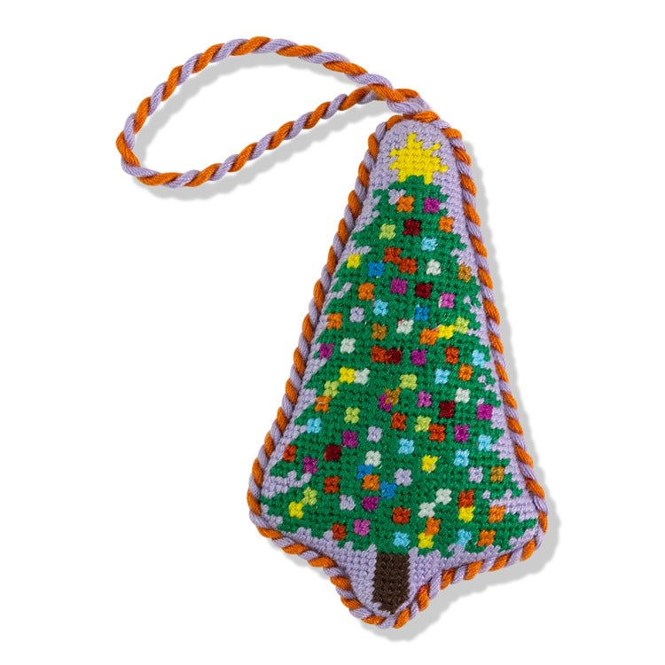 Christmas Tree Needlepoint Ornament