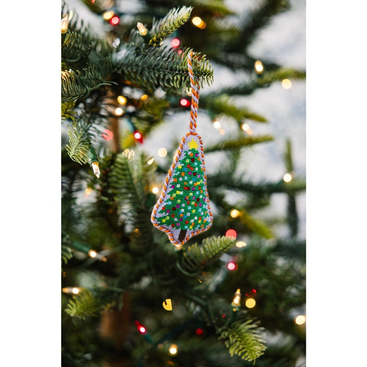Christmas Tree Needlepoint Ornament