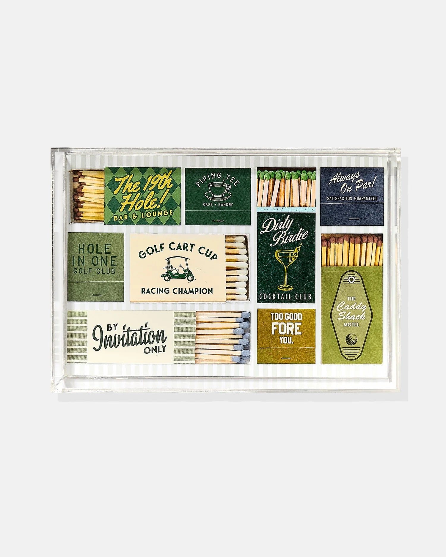 Golf Matchbook Small Tray