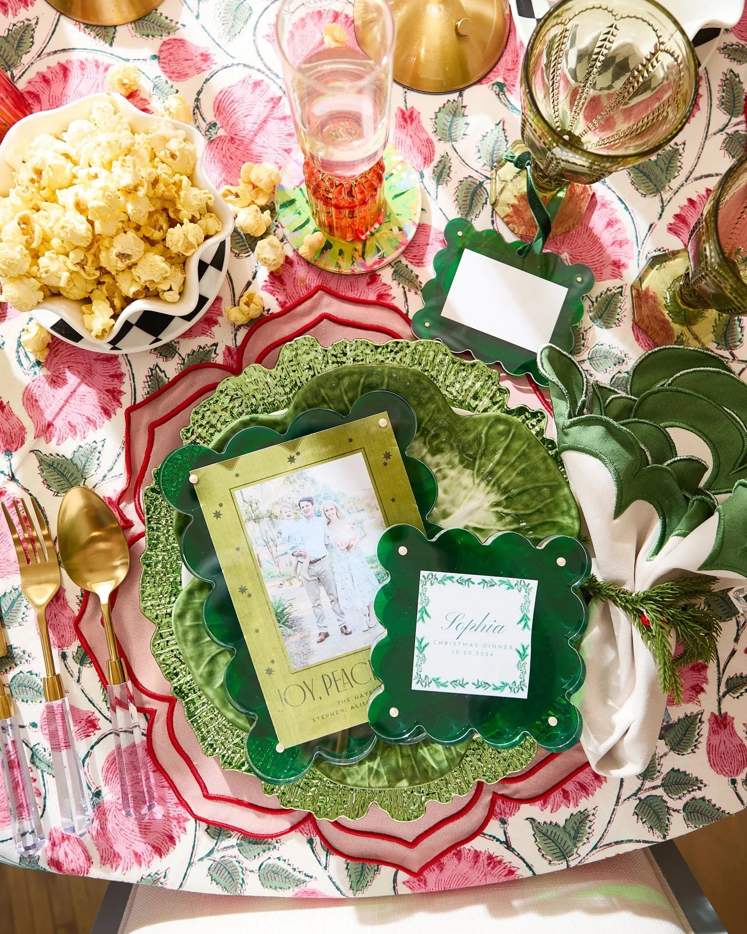 Green Mini Acrylic Picture Frame