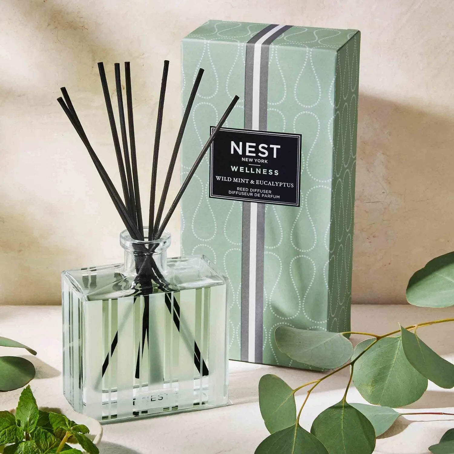 Wild Mint and Eucalyptus Reed Diffuser