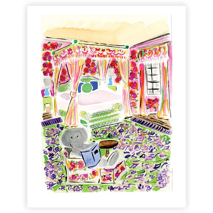 Art Print- Small 8x10- House of Bedlam Bedroom