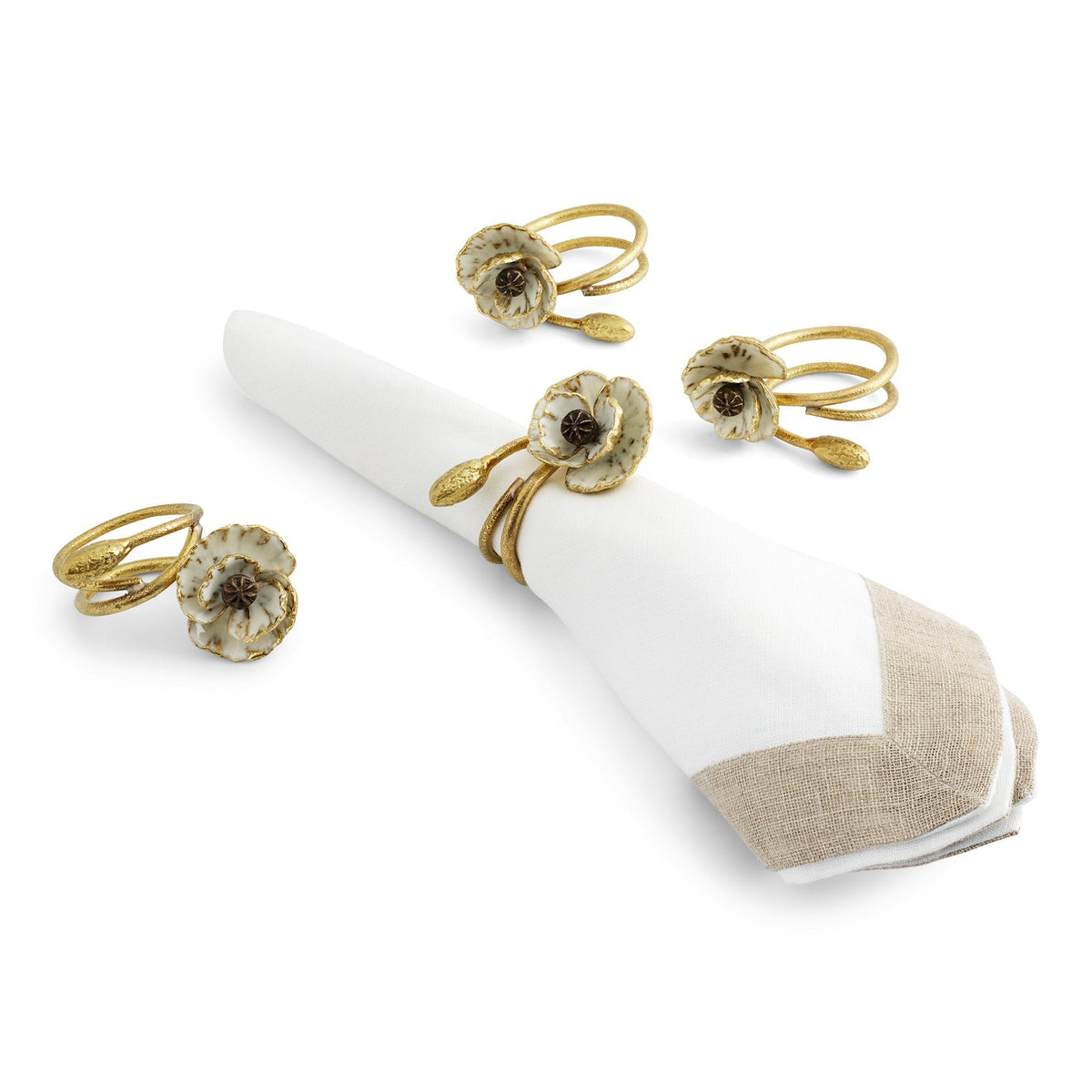 Anemone Napkin Ring | Set of 4