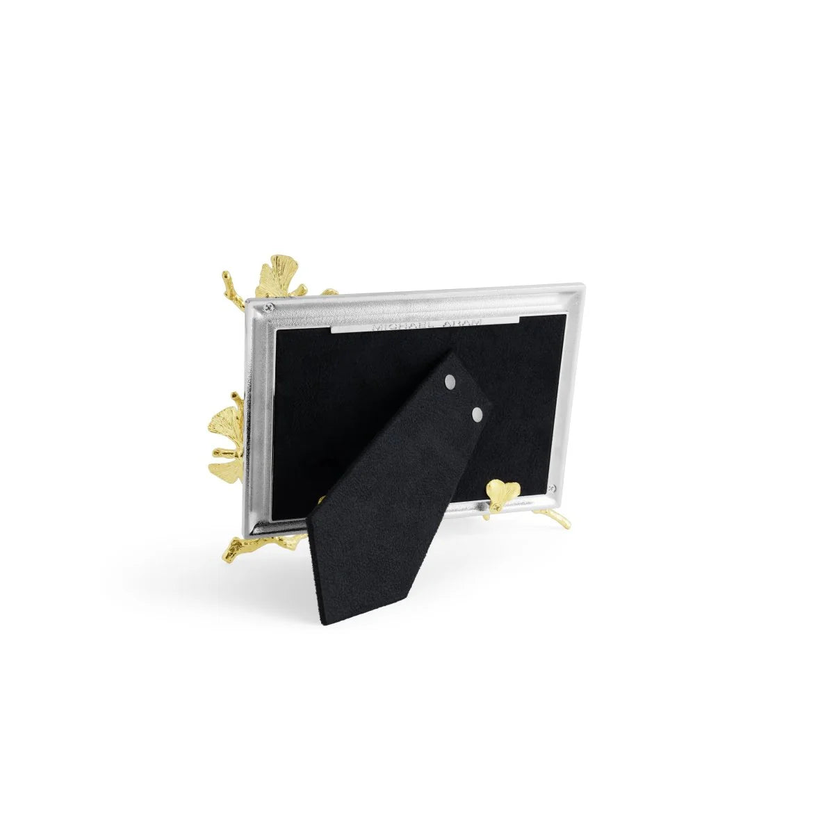 Butterfly Ginkgo Gold Reflective 4x6 Frame