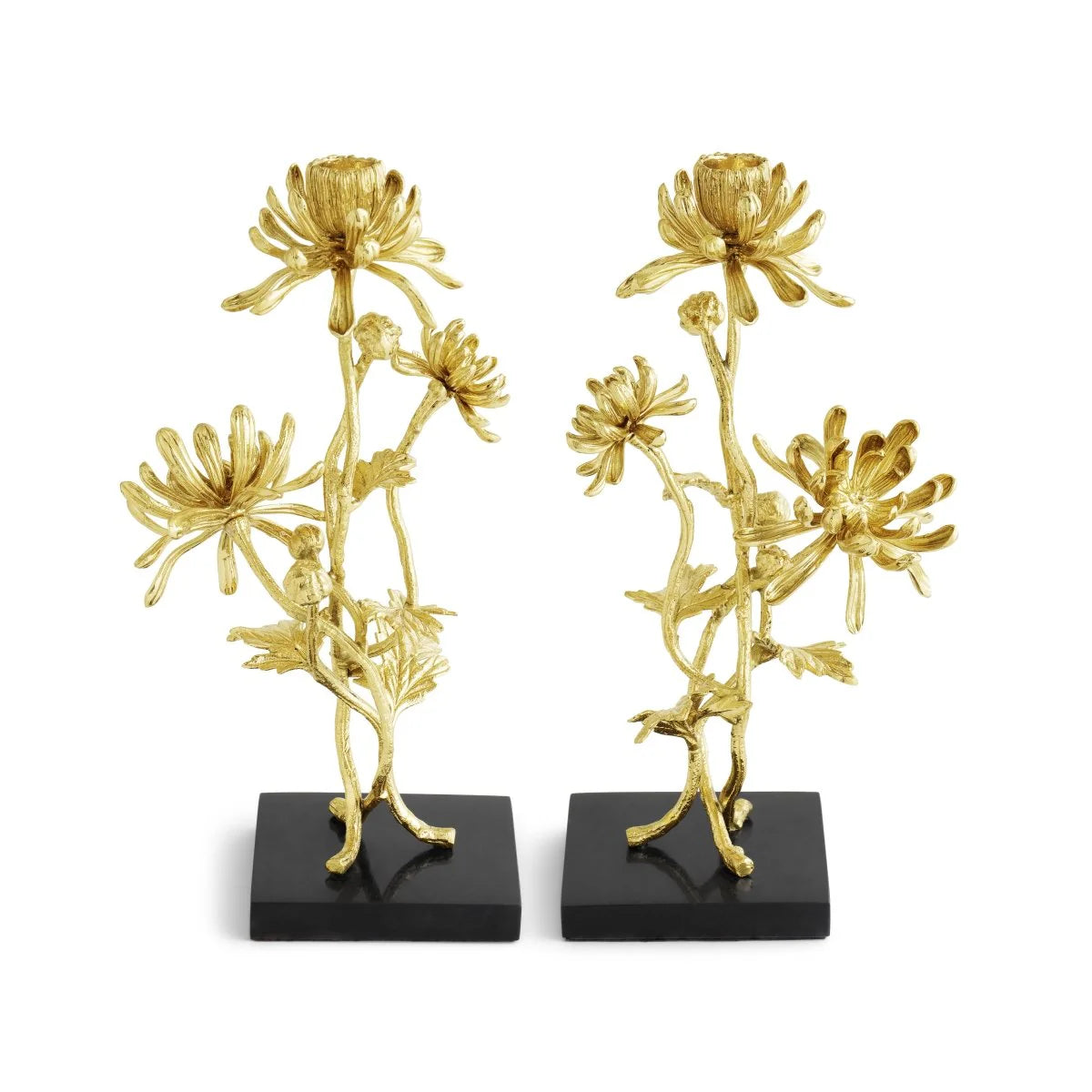 Dahlia Tall Candleholders | Set of 2
