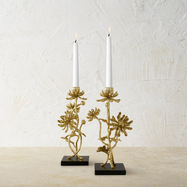Dahlia Tall Candleholders | Set of 2