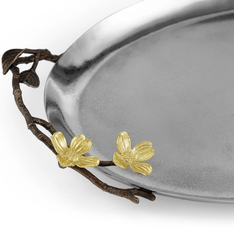 Dogwood Oval Tray