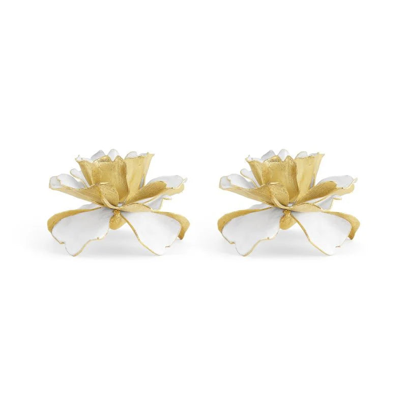 Gardenia Candleholders | Set of 2