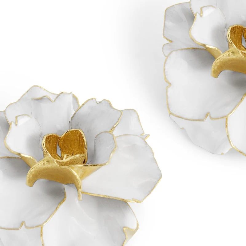 Gardenia Candleholders | Set of 2