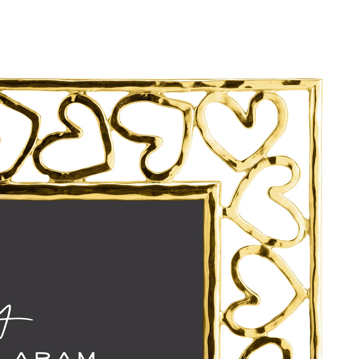 Gold Heart Frame 5x7