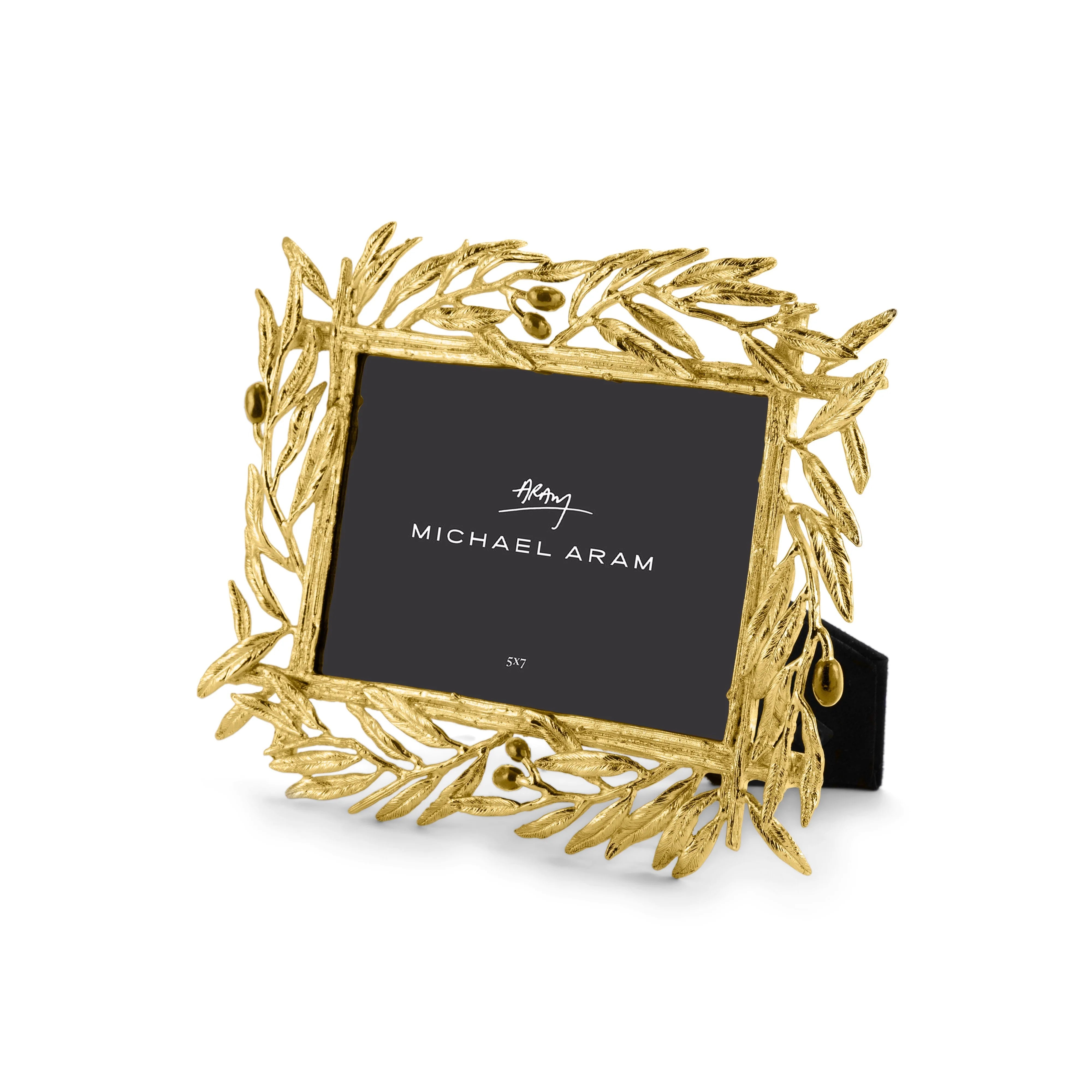 Olive Branch Frame 5x7 Gold