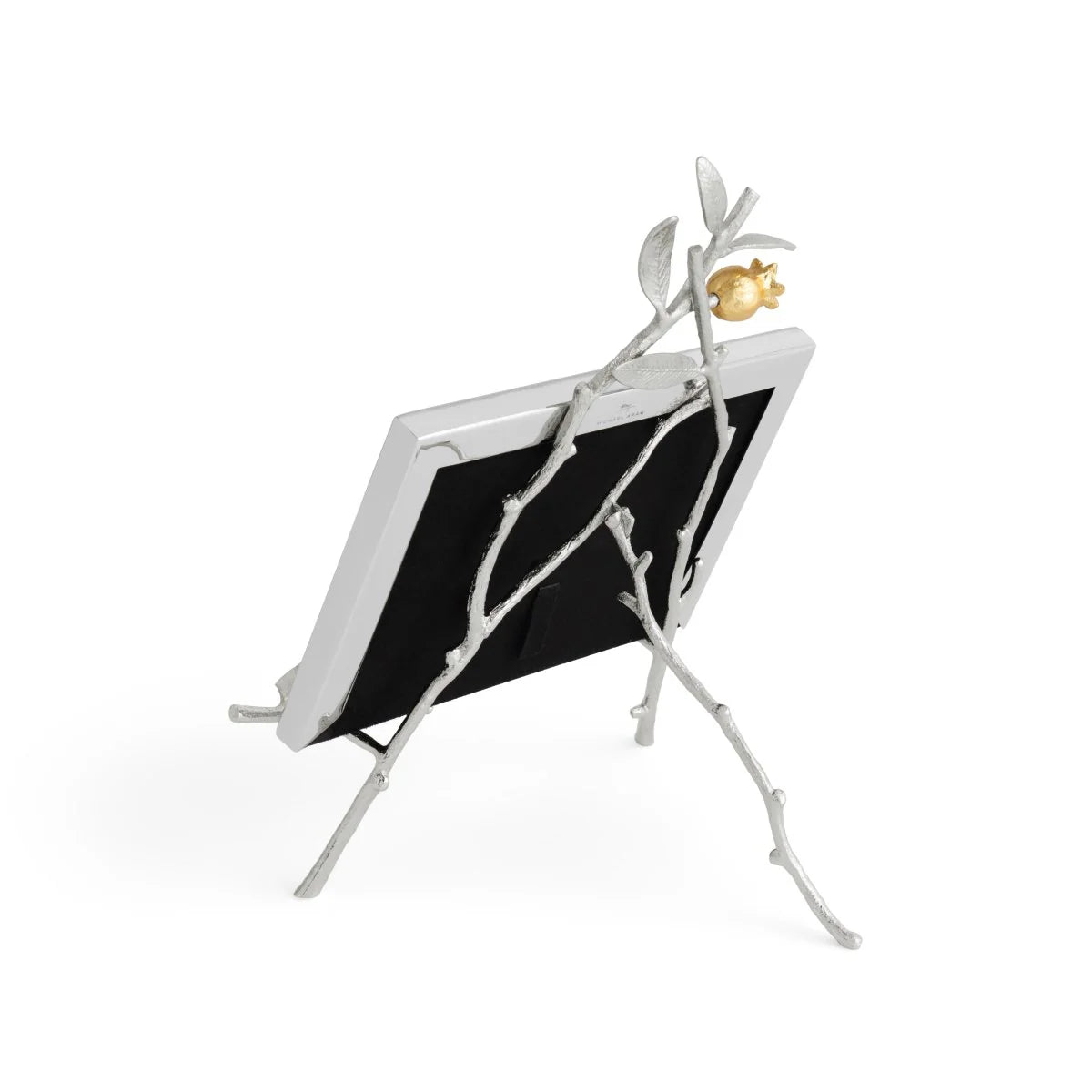 Pomegranate Silver and Gold Easel Frame