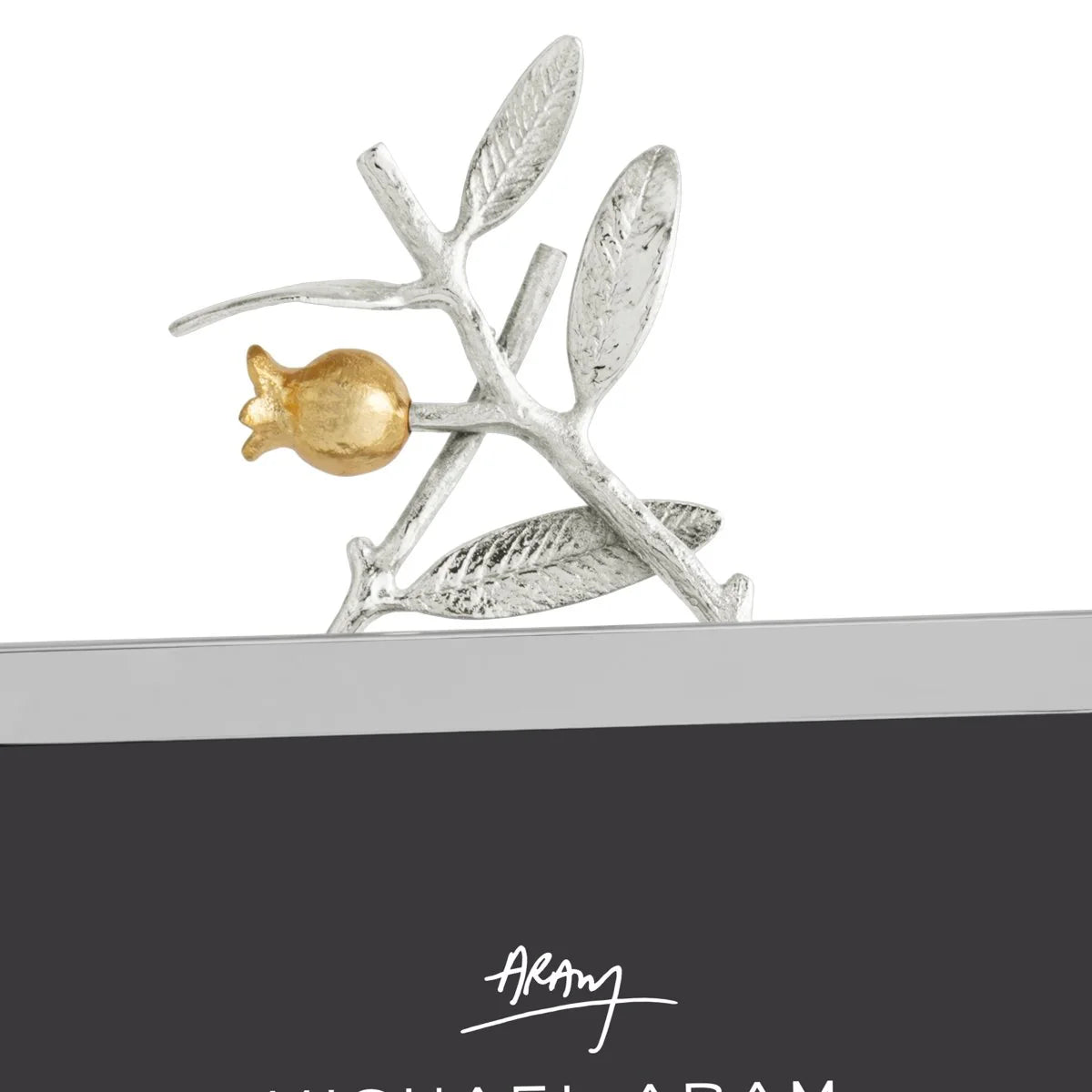 Pomegranate Silver and Gold Easel Frame