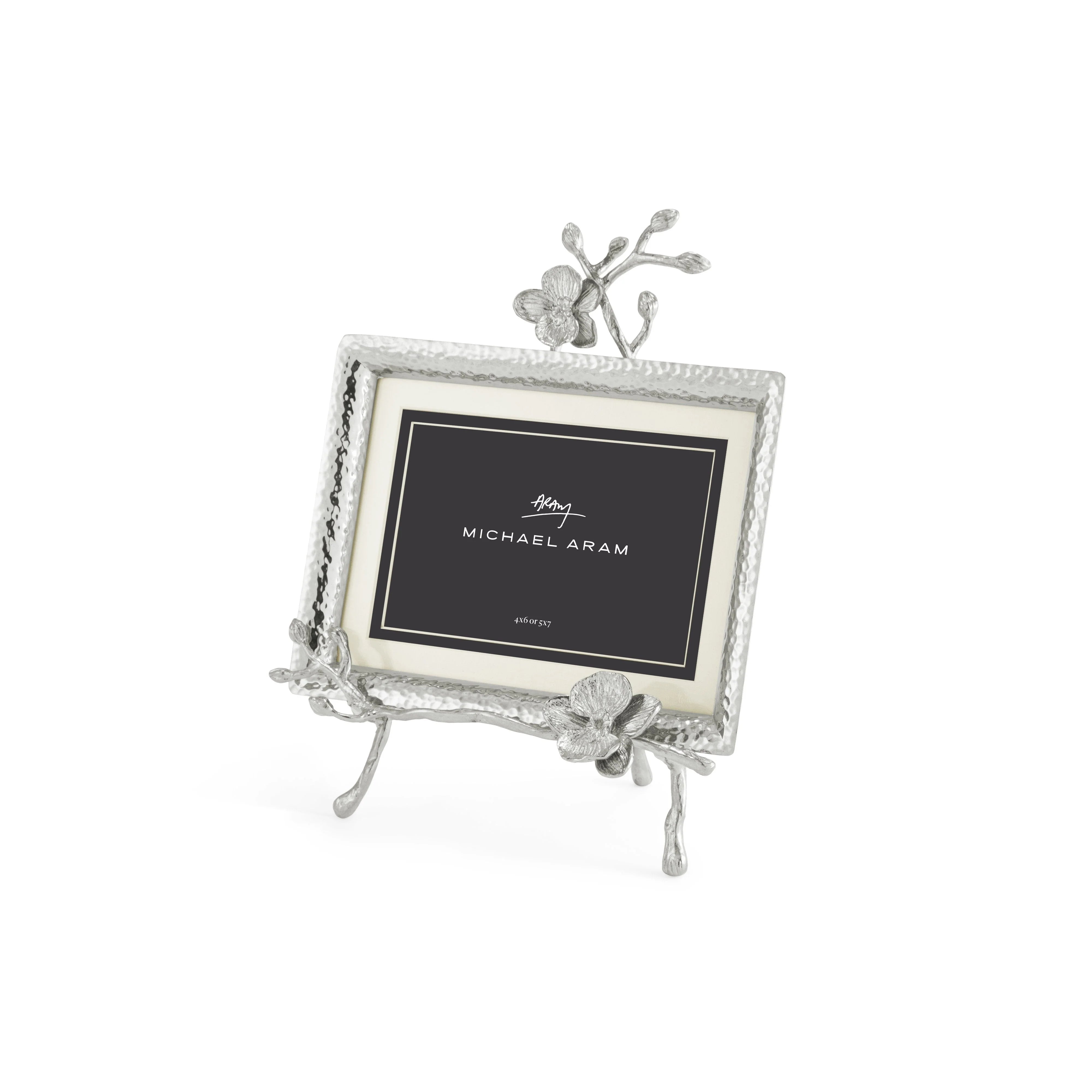 White Orchid Frame - Easel