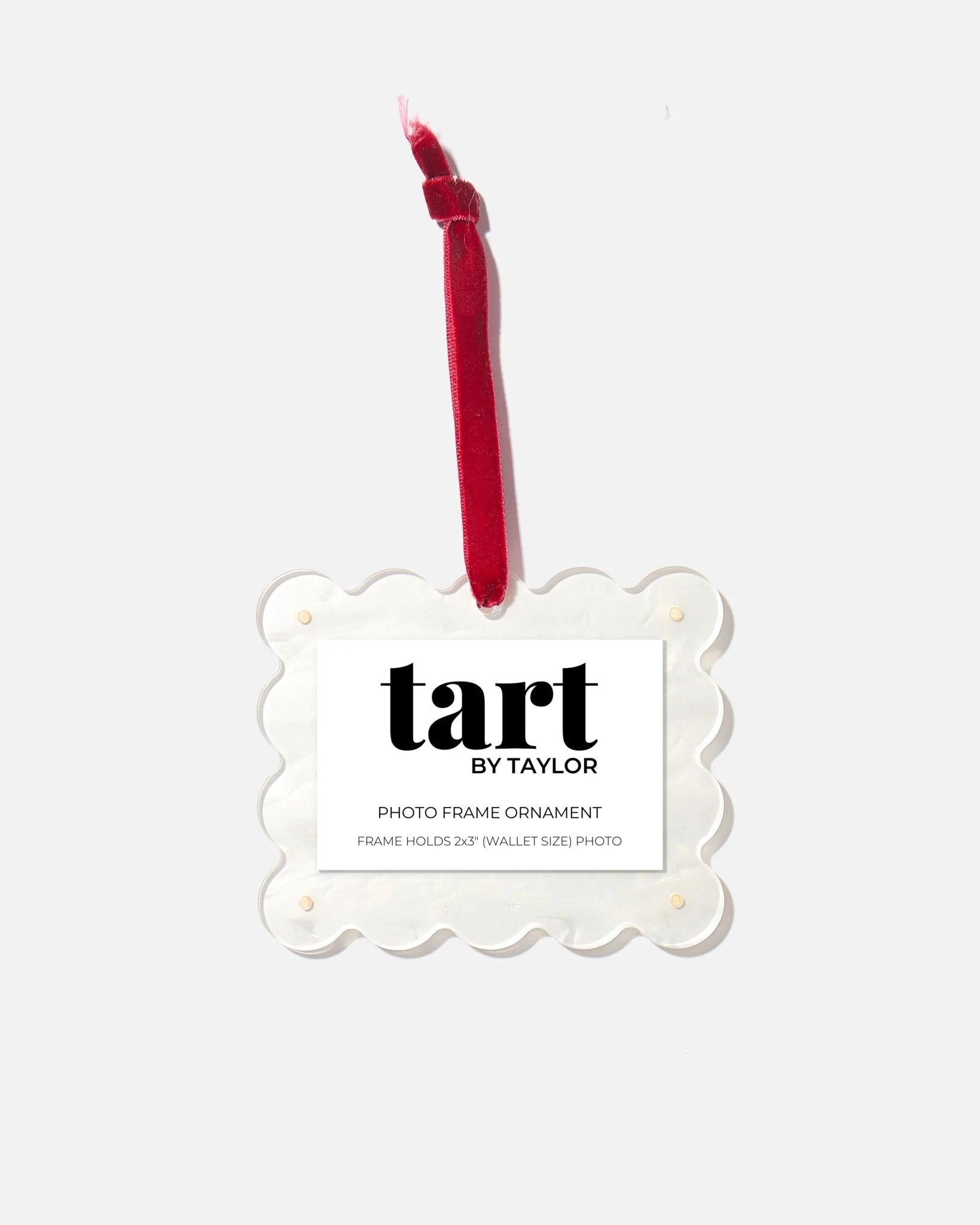 Tart by Taylor Acrylic Frame Ornament