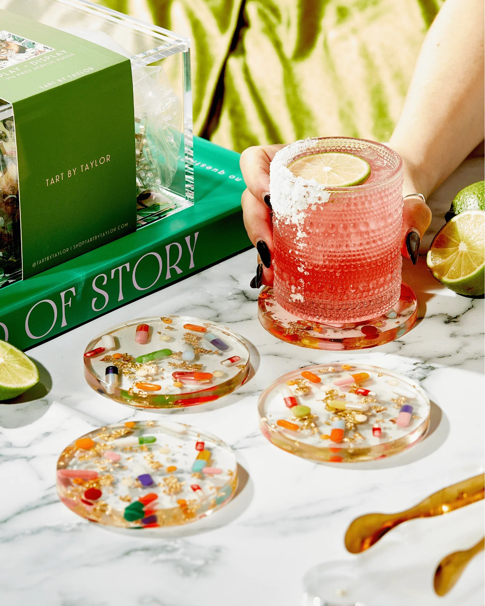 Pills + Gold Coaster