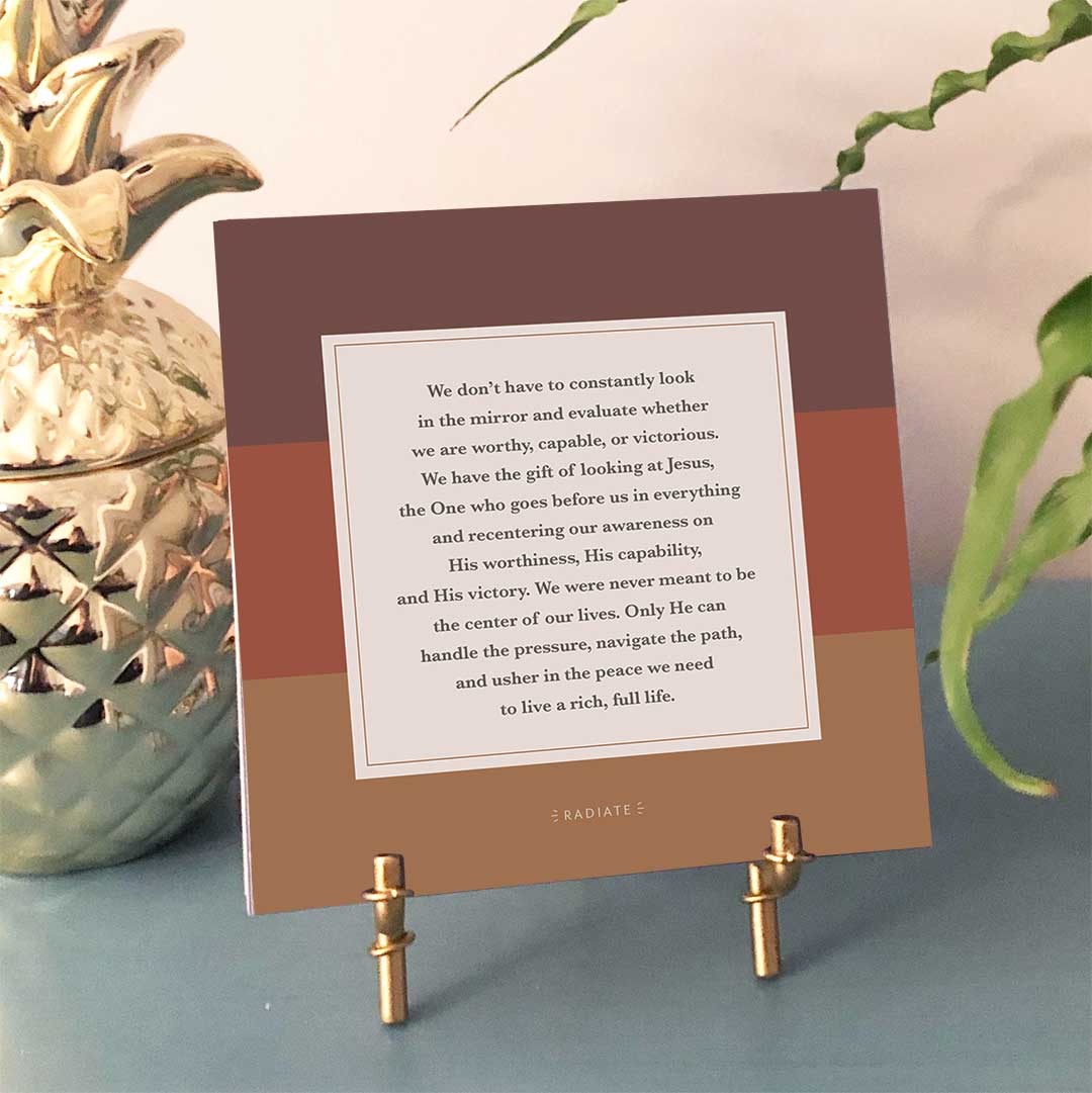 Radiate Quote Set with Bamboo Stand