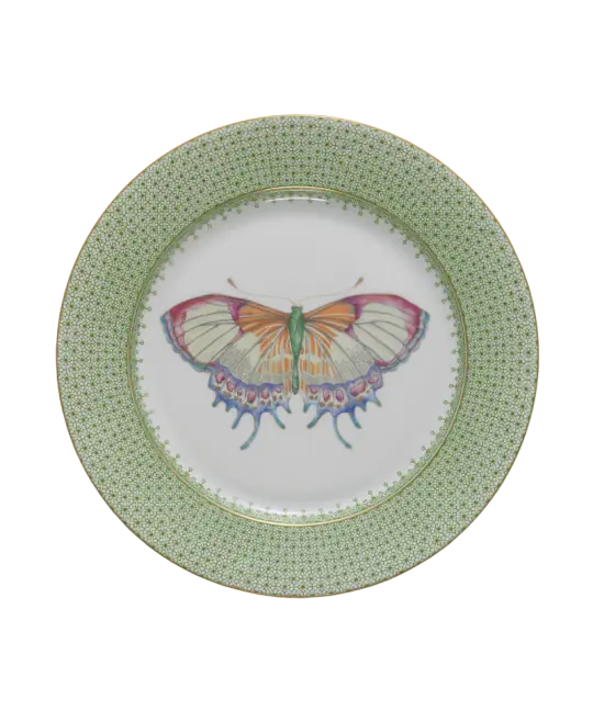 Apple Lace Dessert Plate with Butterfly