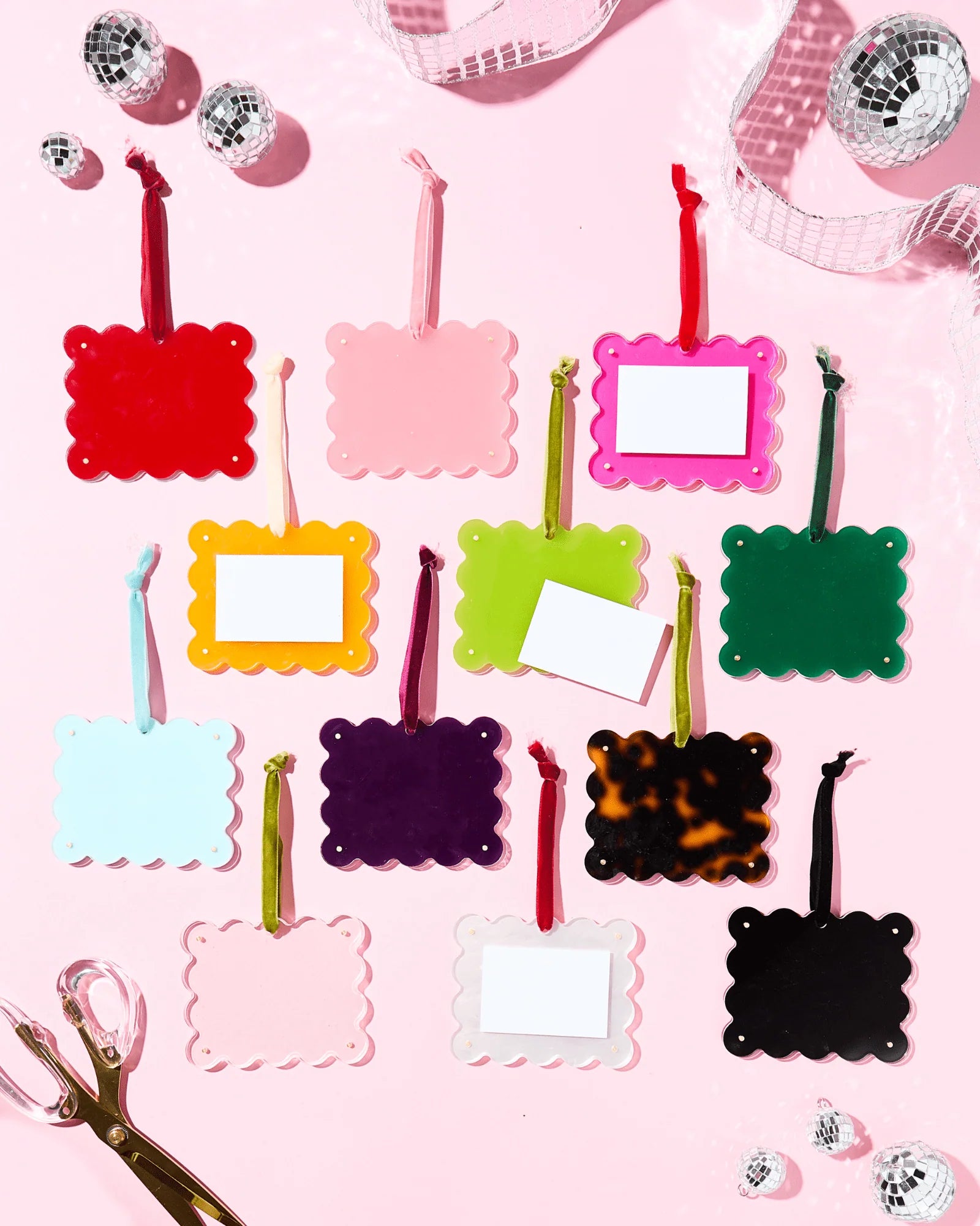 Light Pink Frame Ornament