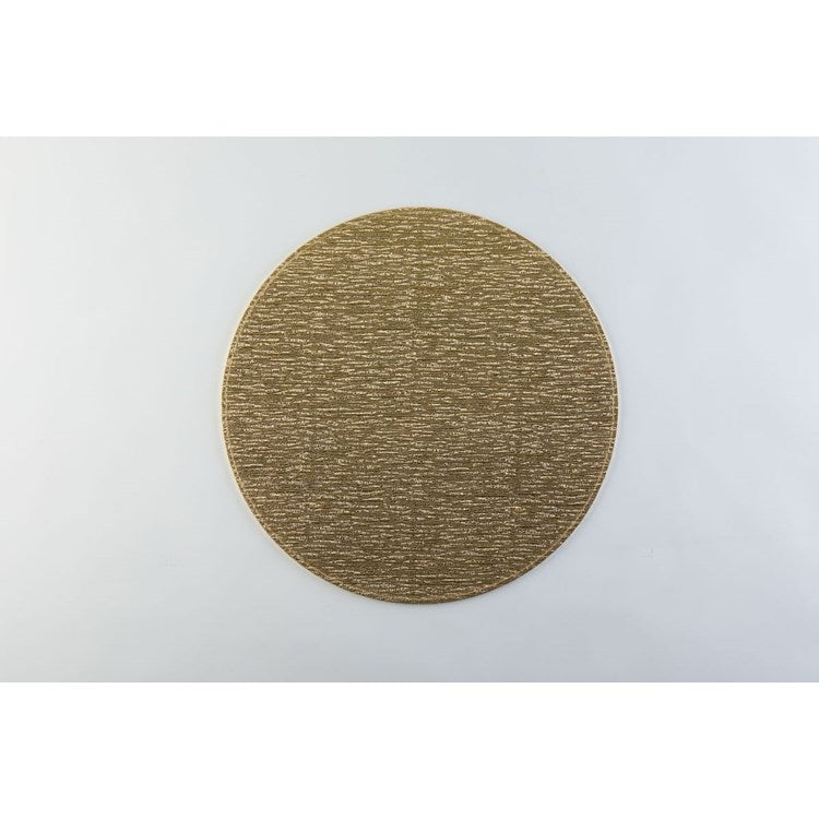 Gold Round Shimmer Placemat