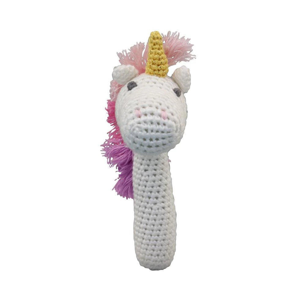 Twinkle the Unicorn Rattle Stick