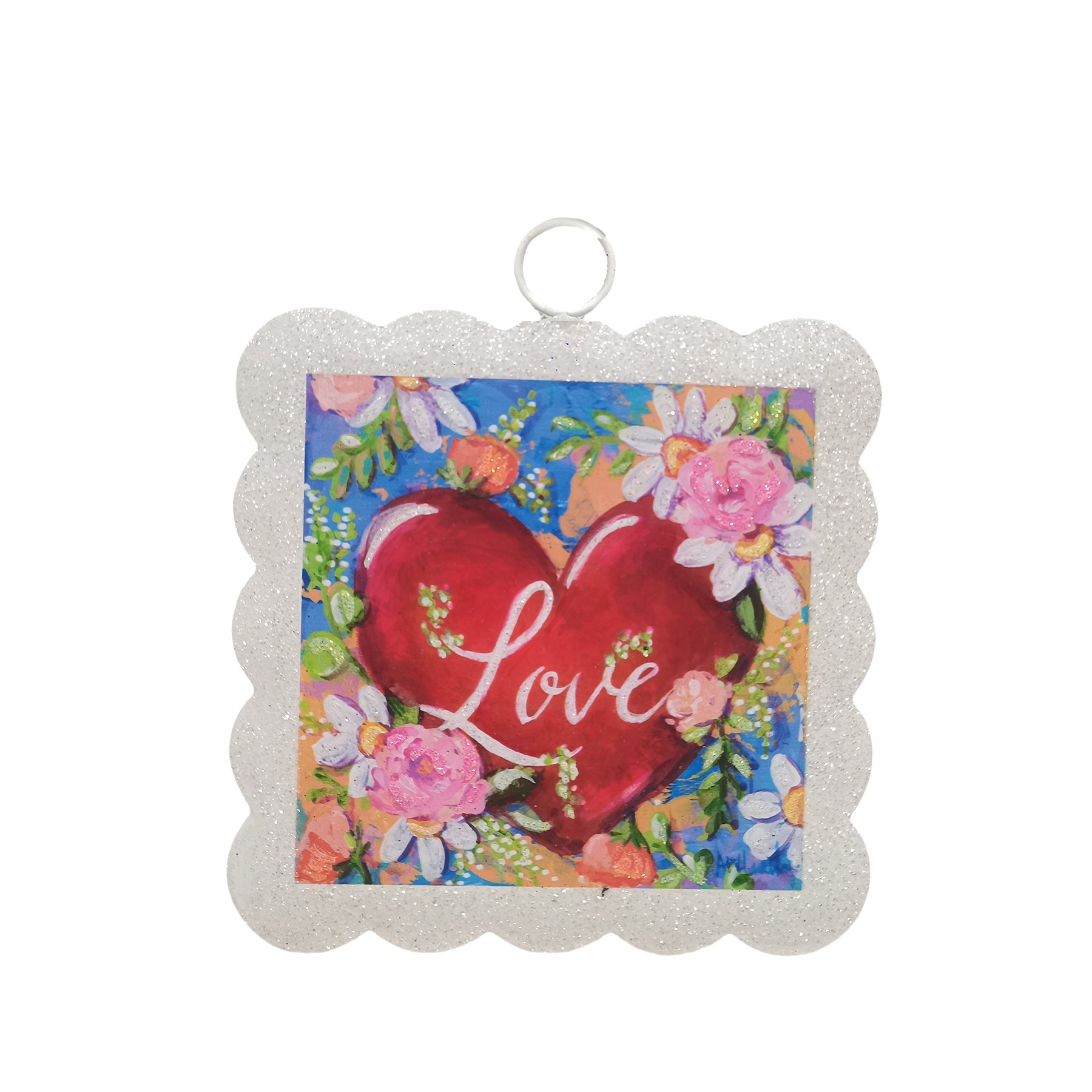 Mini Hamilton Scallop Love Heart