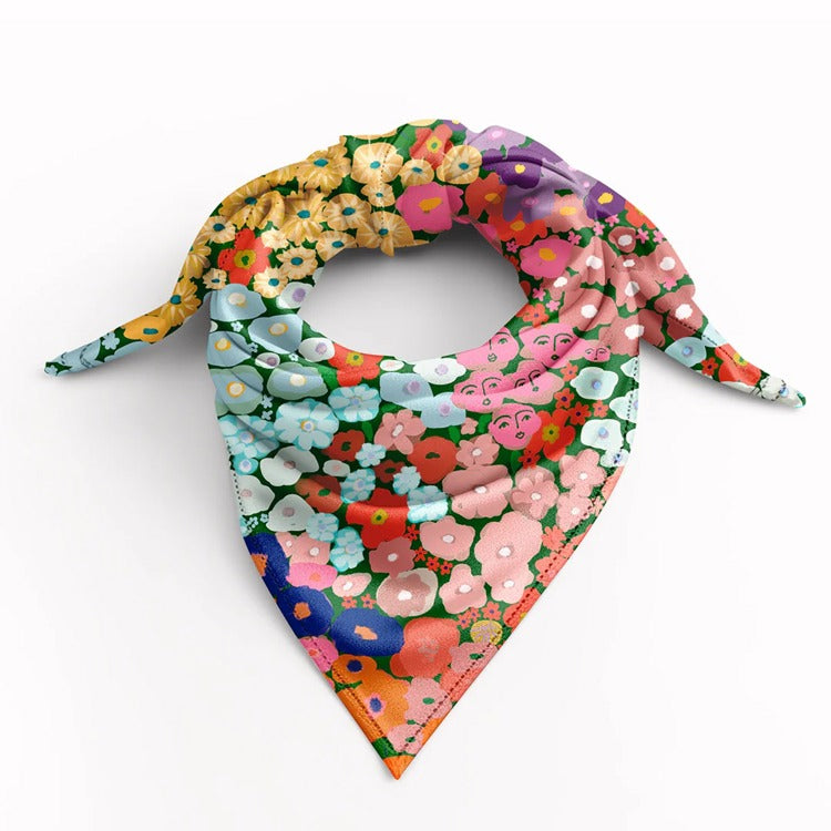 Garden Girls Silk Scarf