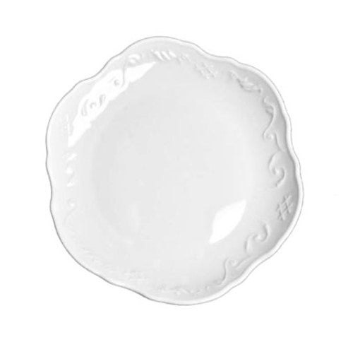 Simply Anna White Bread and Butter Plate