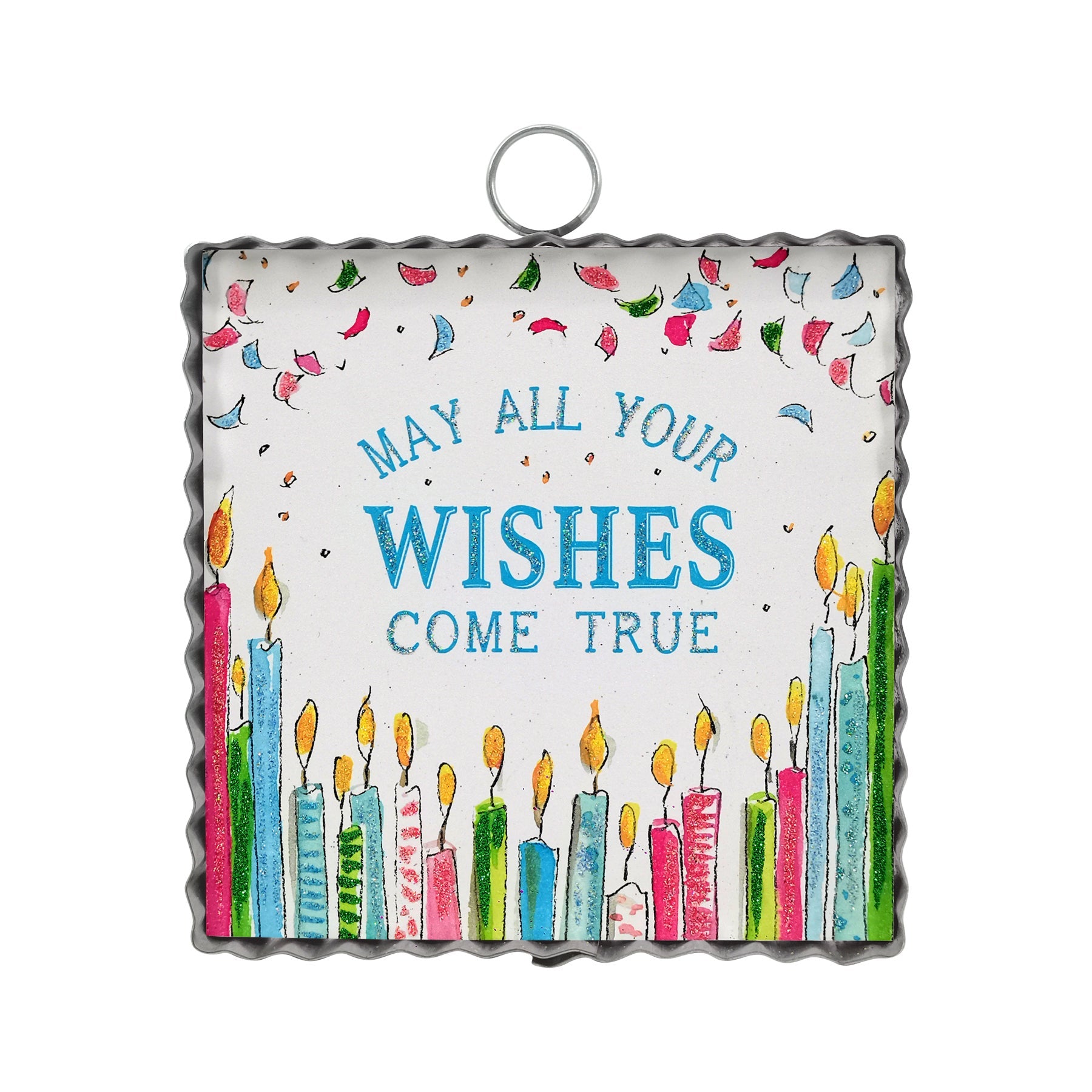 Mini Beck's "May All Your Wishes Come True" Ornament