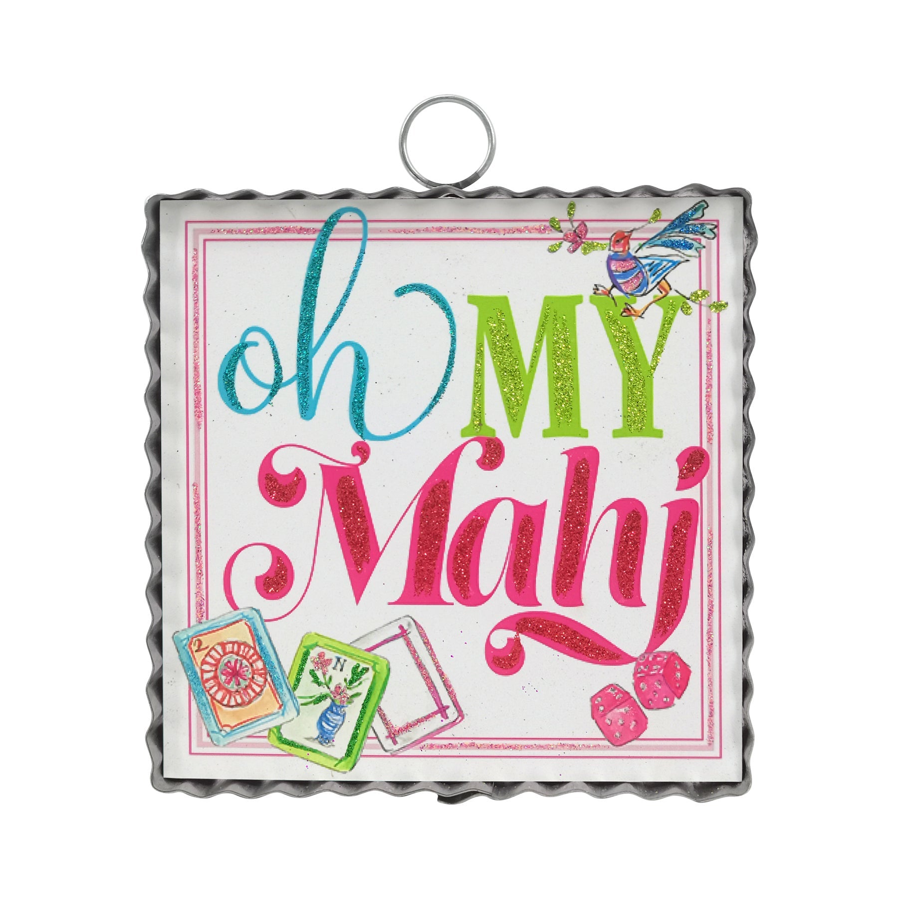 Mini Beck's "Oh My Mahj" Ornament