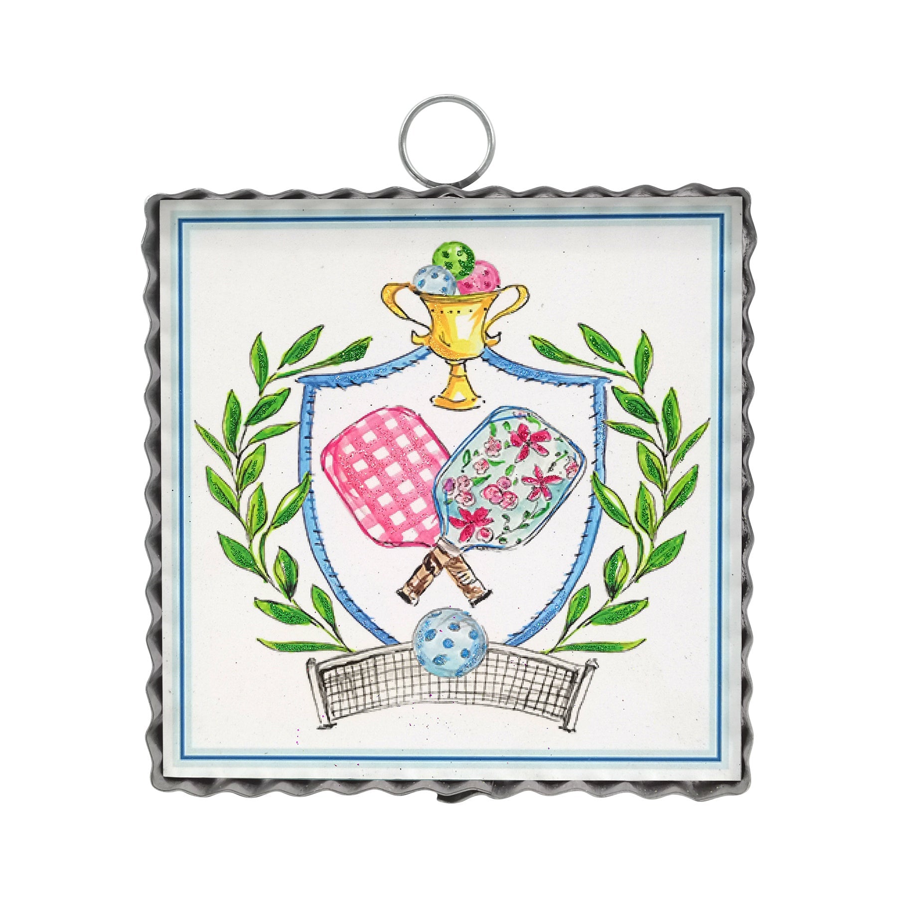 Mini Beck's Queen Of The Court Ornament