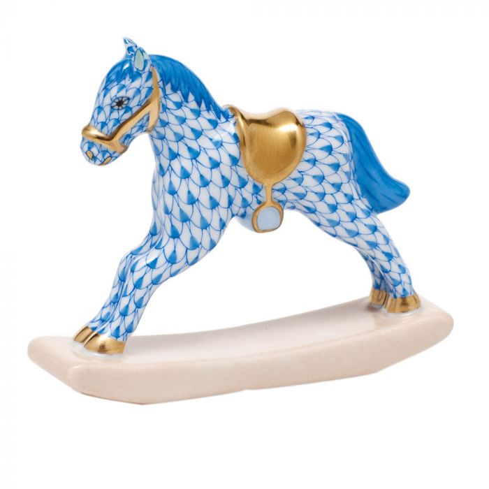 ROCKING HORSE - BLUE
