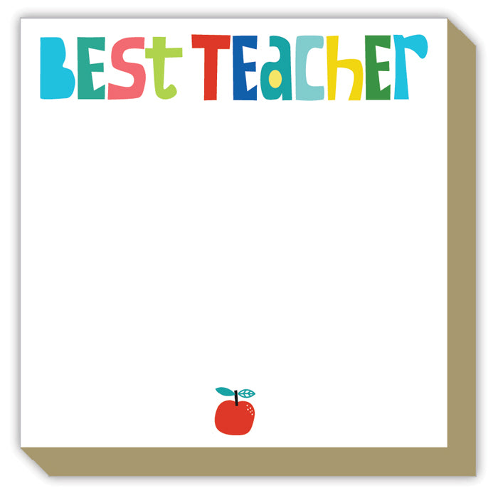Best Teacher Apple Luxe Pad