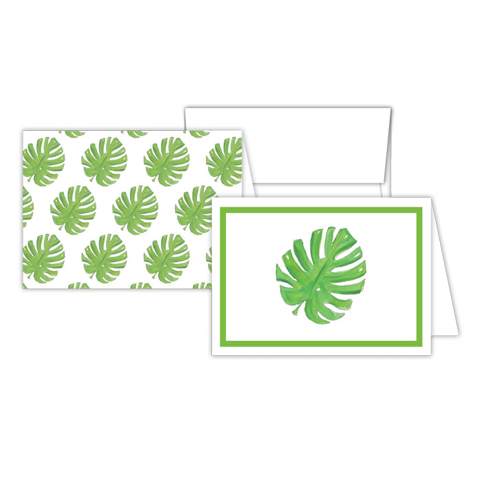 Handpainted Palm Leaf Stationery Notes