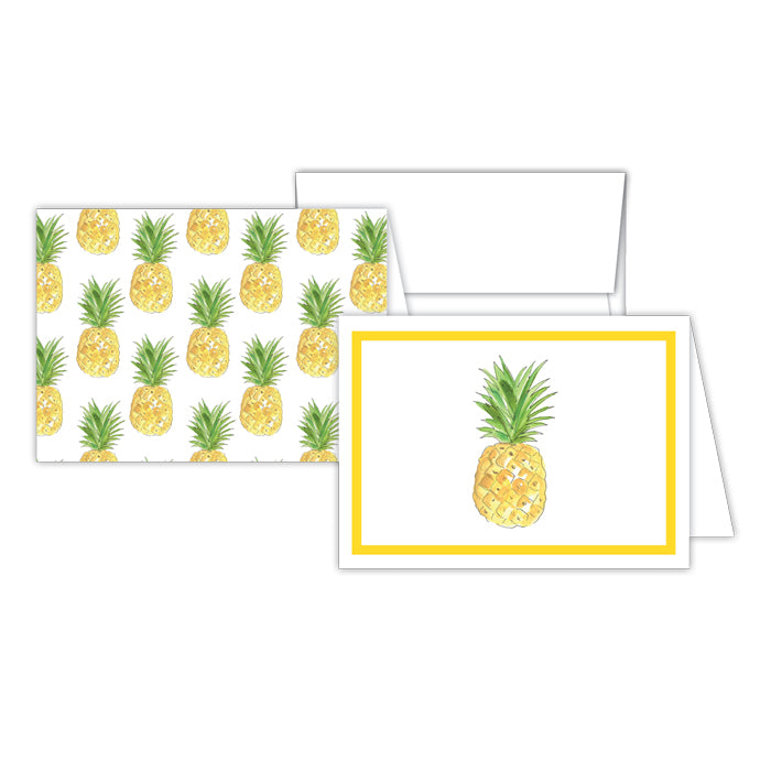 Handpainted Pineapple Stationery Notes