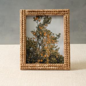 Modern Rattan 8x10 Photo Frame