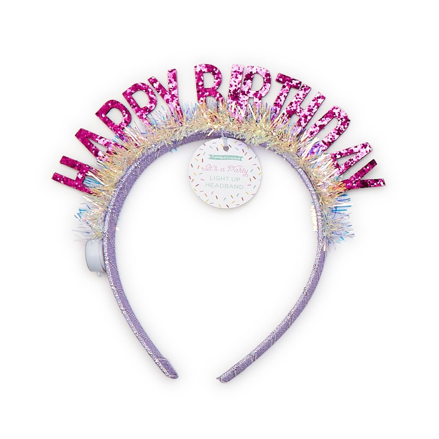 Light Up Happy Birthday Headband