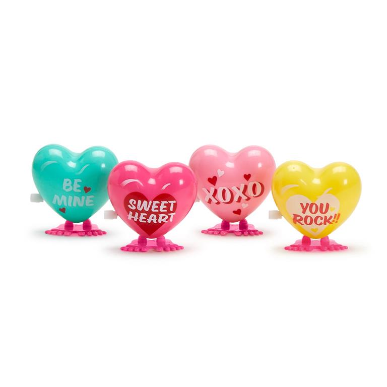 Heart Hopper 40 Pc Sweet Sayings Wind Up Unit Includes 4 Designs