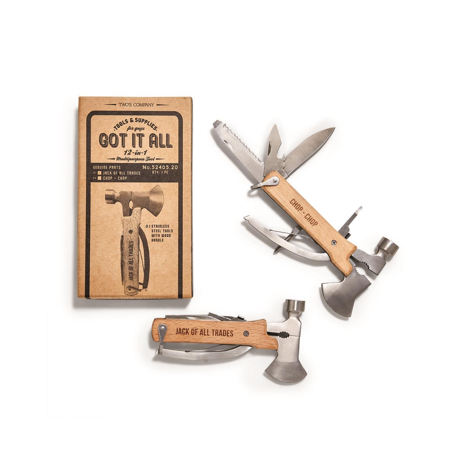 Got it All Axe 12-in-1 Multi Tool in Gift Box