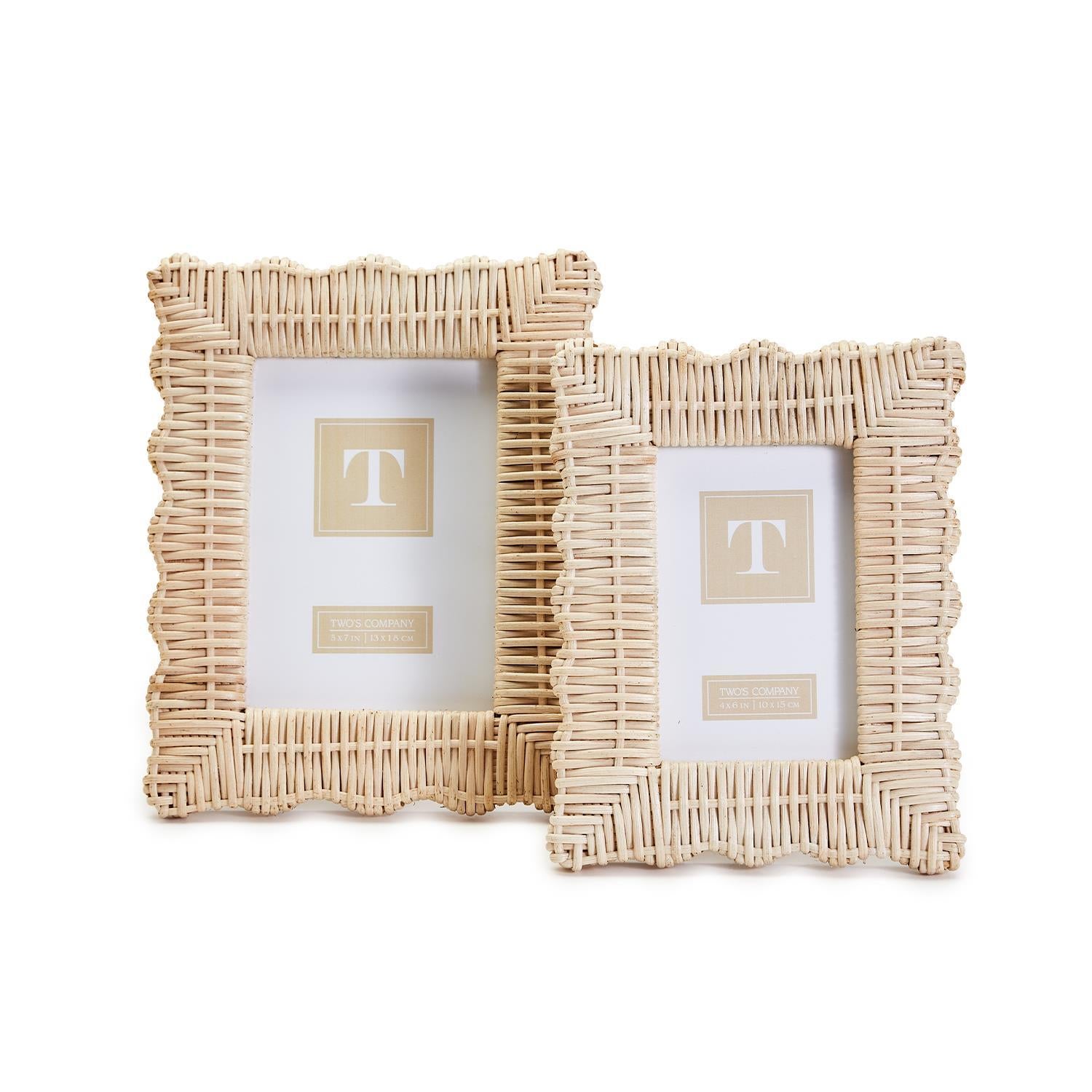 Wicker Weave 5x7 Photo Frame