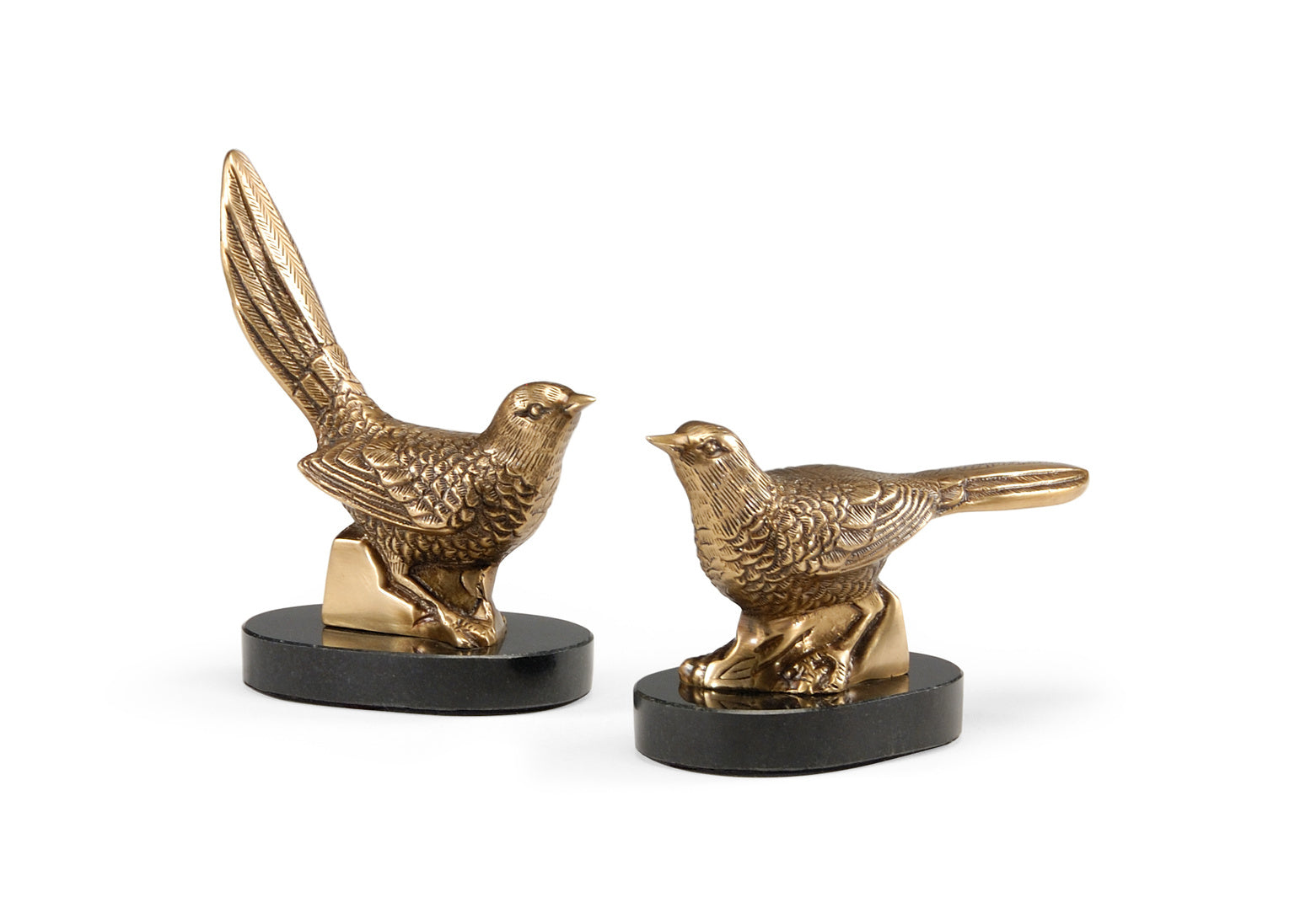 Plinthed Birds (Set of 2)