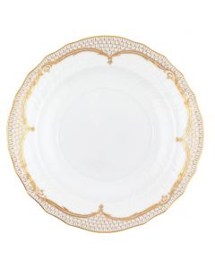 SALAD PLATE - GOLDEN ELEGANCE