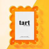 Neon Orange Acrylic Picture Frame