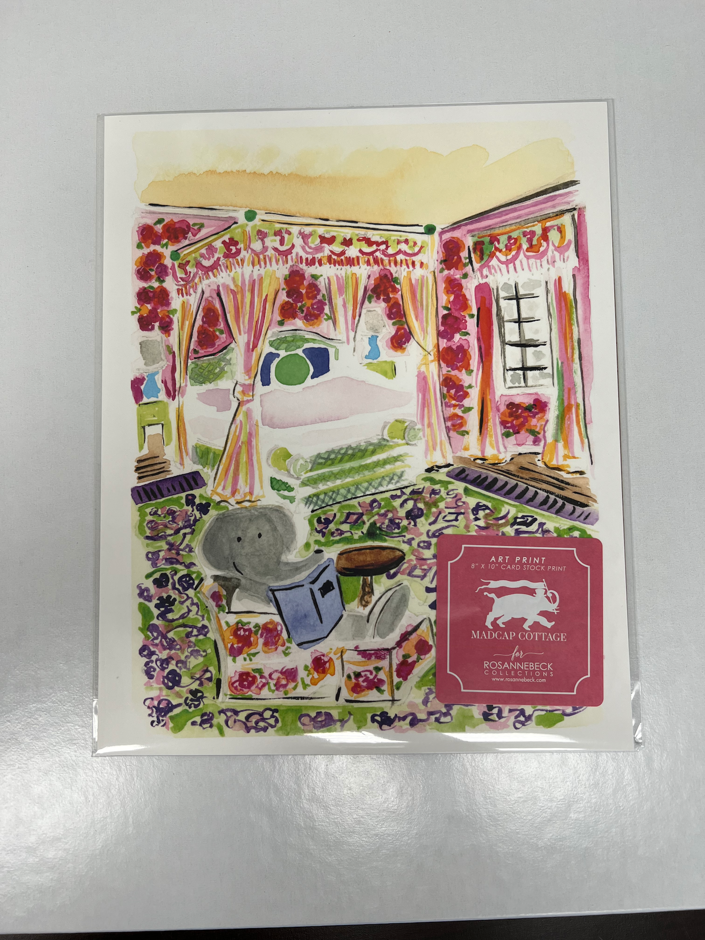 Art Print- Small 8x10- House of Bedlam Bedroom