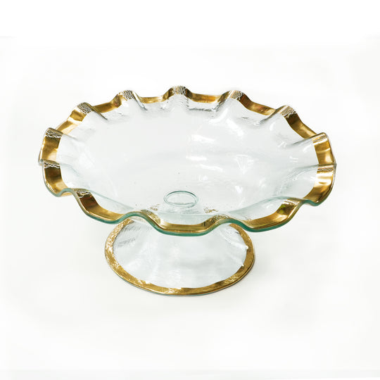 RUFFLE FOOTED BOWL
