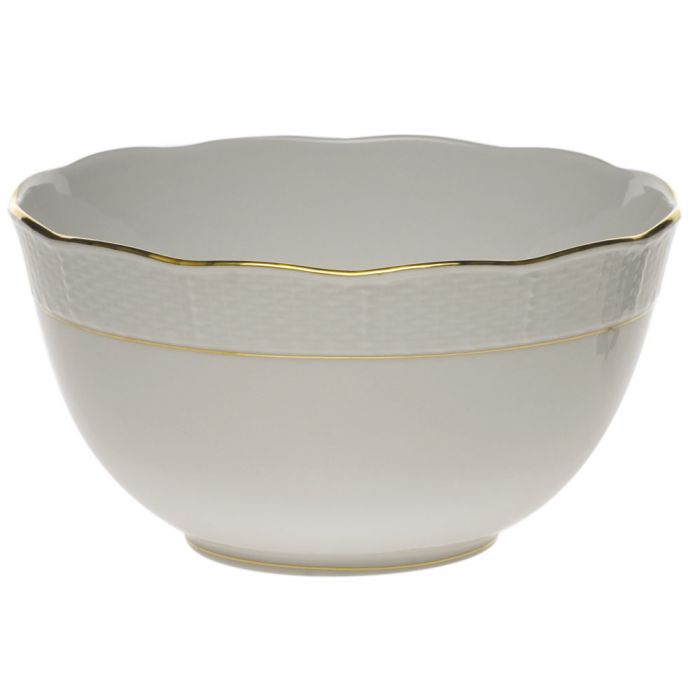 ROUND BOWL - GOLDEN EDGE