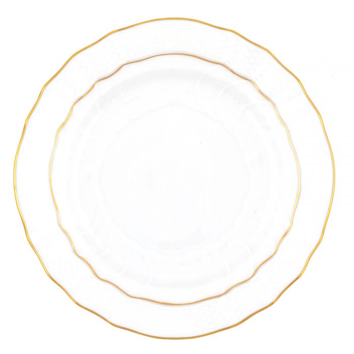 BREAD AND BUTTER PLATE - GOLDEN EDGE