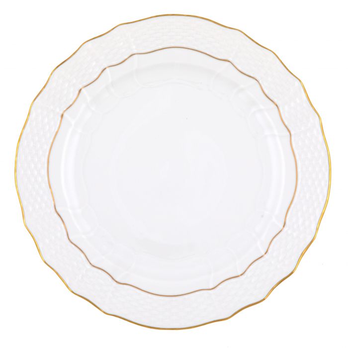 SERVICE PLATE - GOLDEN EDGE