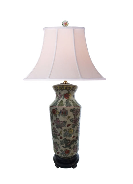 Multi Color Vase Lamp
