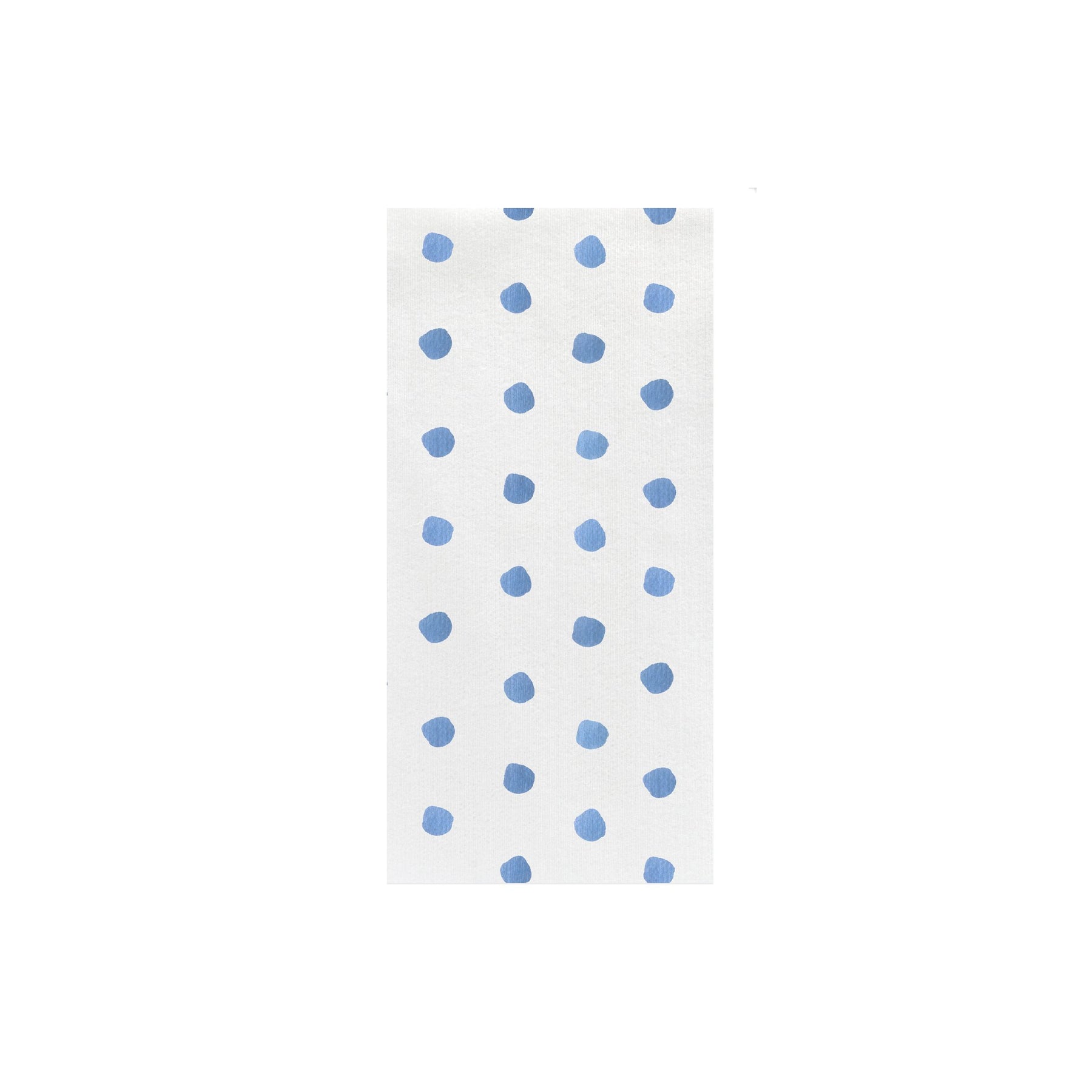 Papersoft Napkins Dot Light Blue Guest Towels (Pack of 20)